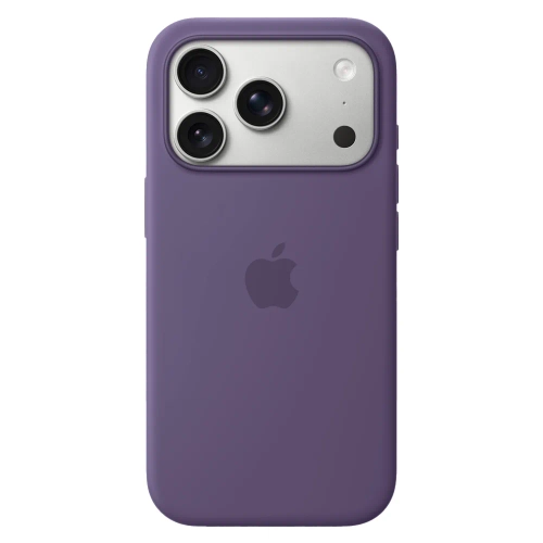 Силиконовый чехол Apple Silicone Case with MagSafe для iPhone 17 Pro, Purple Fog