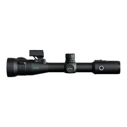 Тепловизионный прицел ATAK ET26-50LRF Tube (с дальномером и кольцами 30 мм на Picatinny) - вид сбоку