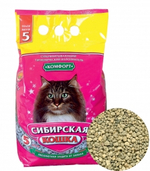 СИБИРСКАЯ КОШКА Наполнитель впитывающий Комфорт 5 л