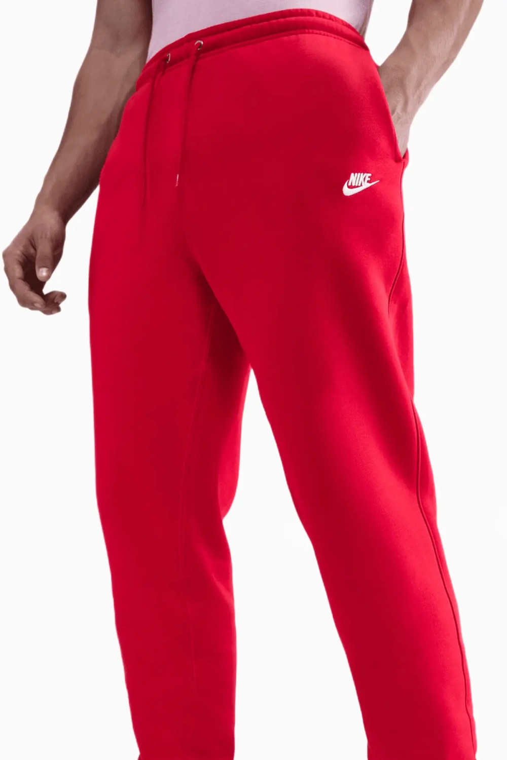 Штаны Nike Club - красный