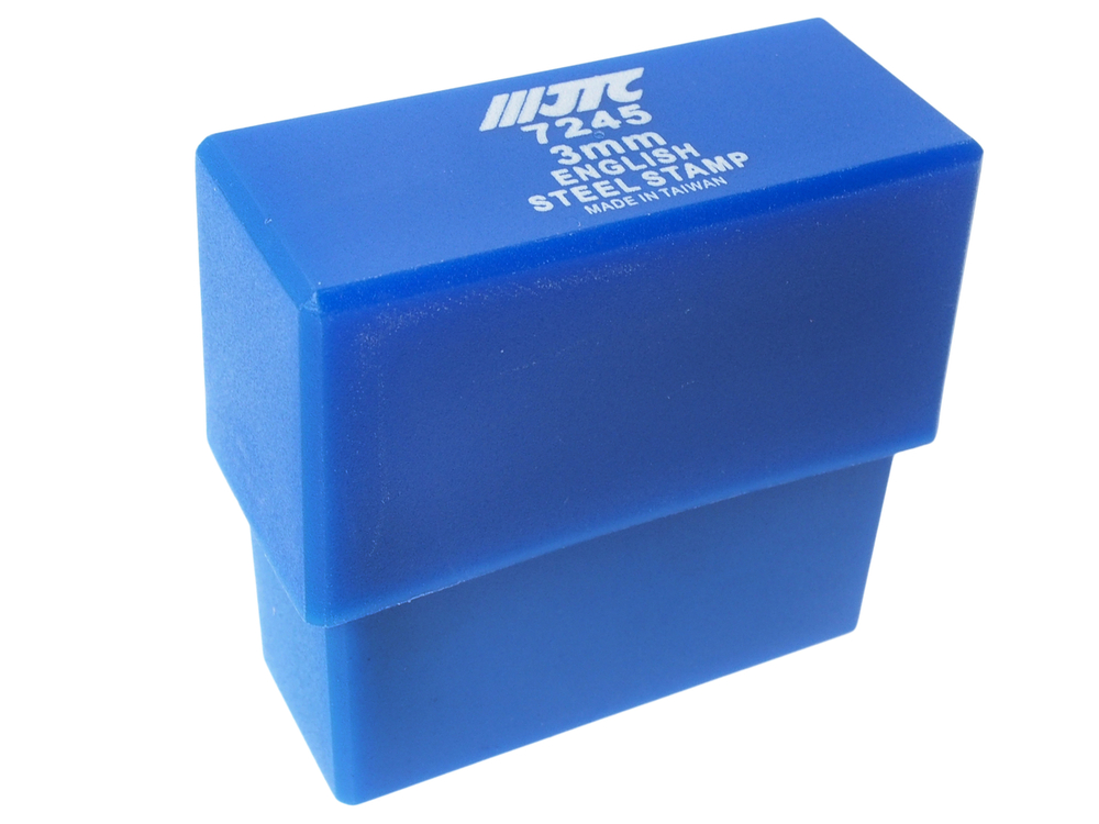 Клейма буквенные латиница 3мм (HRC 60+-2° DIN 1451) JTC