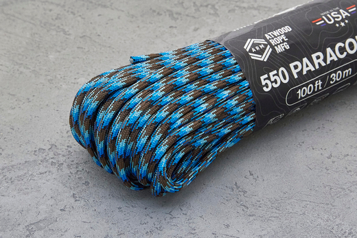 Паракорд A-550 abyss, 1 метр