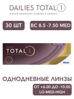 Однодневные мультифокальные контактные линзы Dailies Total 1 Multifocal (уп. 30 линз)