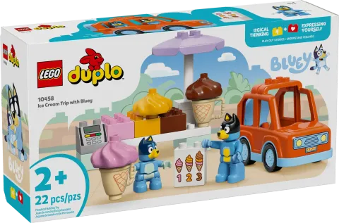 Конструктор LEGO Bluey 10458 Поездка за мороженым с Блуи