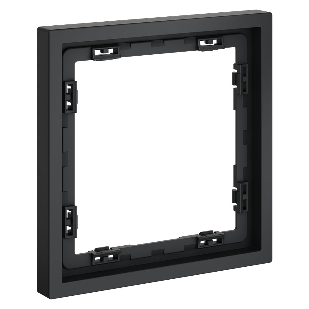Рамка пластиковая на 1 пост, (графит) Voltum S70 VLS100107