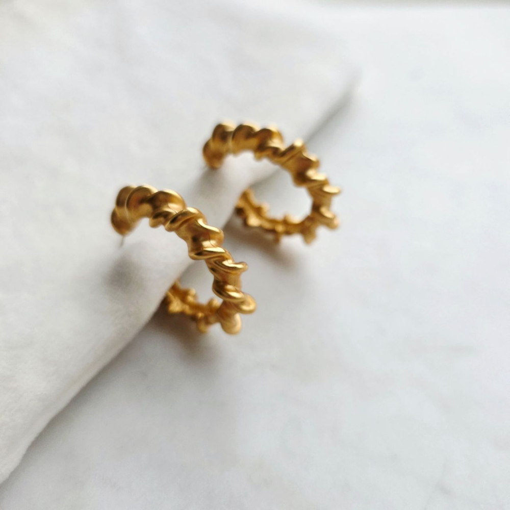 Серьги Anne Klein кольца