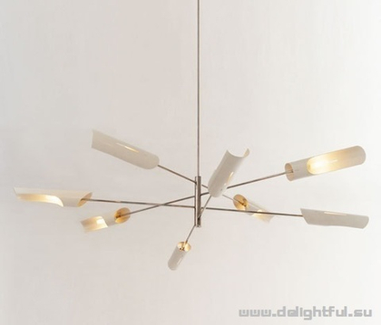 люстра Torroja Mobile No 429 by David Weeks Studio ( 8 lights )