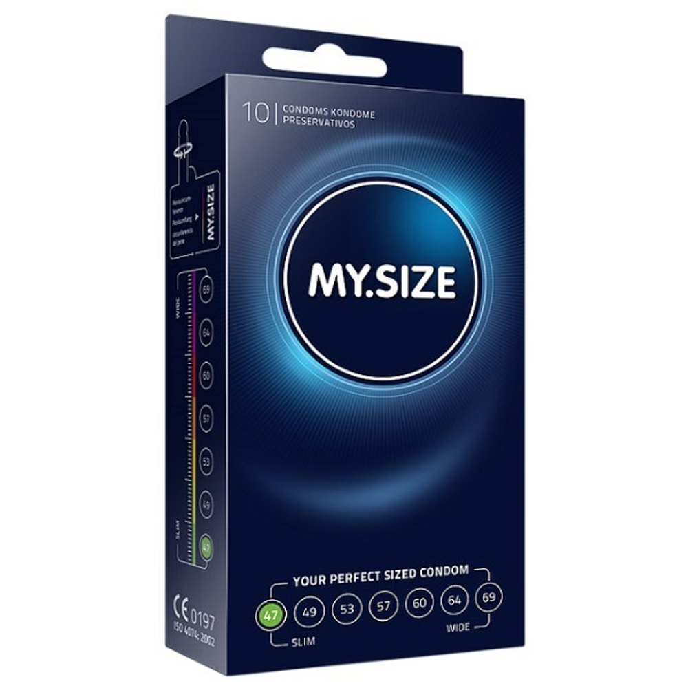 Презервативы №10 размер 47 MY.SIZE