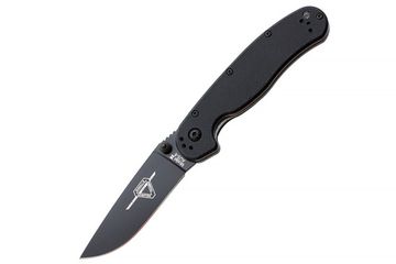 Складной нож Ontario RAT II FOLDER ONT/8861 c клинком из стали AUS-8A, рукоять GRN