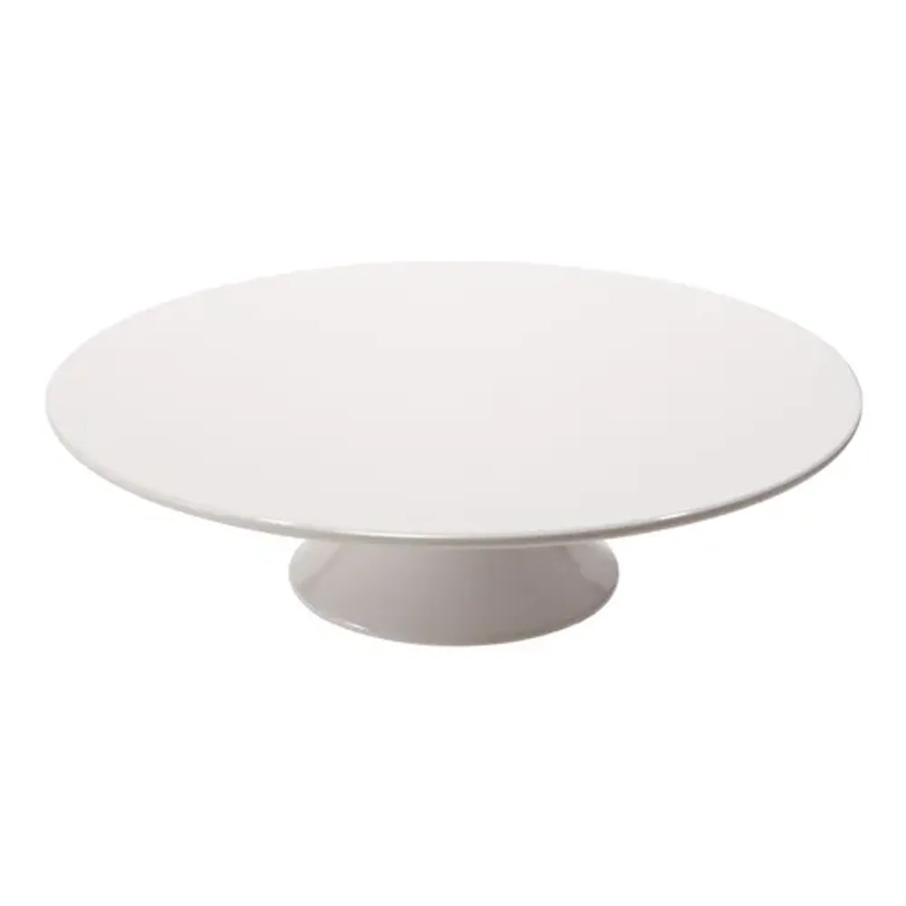 Подставка для торта 32,5 h9 см круглая White пластик меламин P.L. Proff Cuisine