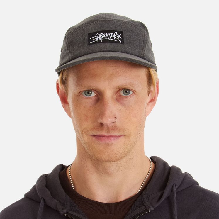 Кепка ANTEATER 5Panel Tag Black, серый