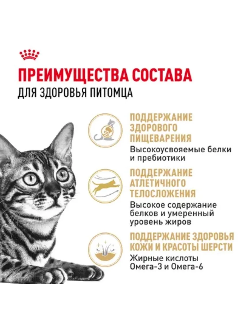 Bengal Корм для кошек бенгальской породы 400г