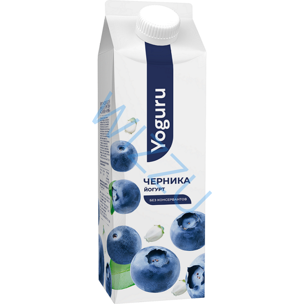Йогурт Yoguru манго черника 1,5% 500гр