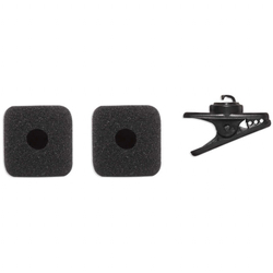 SHURE RK377 комплект из двух cменных ветрозащит и прищепки для микрофона PGA31