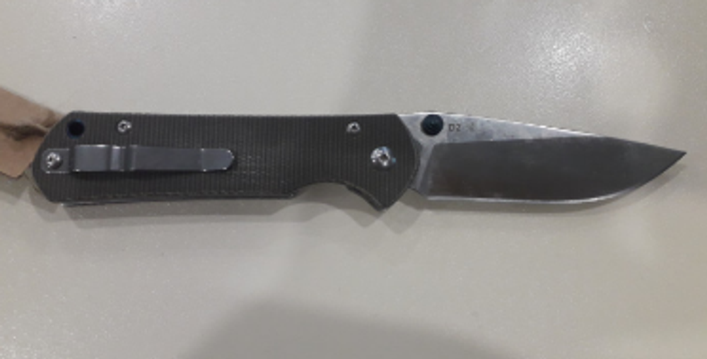 Нож туристический складной XW50 цвет black черный