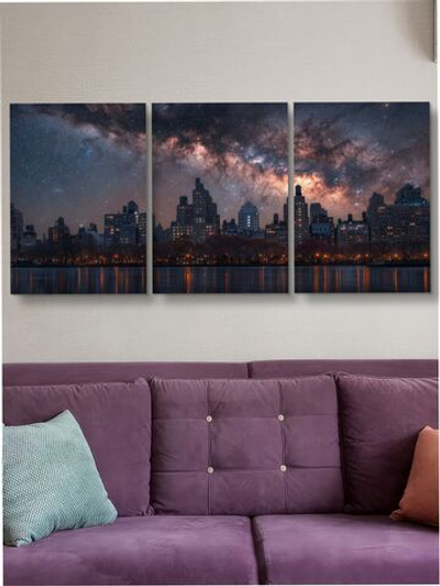 Картина Тихая Венеция модульная 50x70см 3шт.