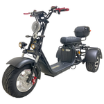 Электроскутер трехколесный CITYCOCO GT X11 PRO TRIKE 2024 Матовый черный