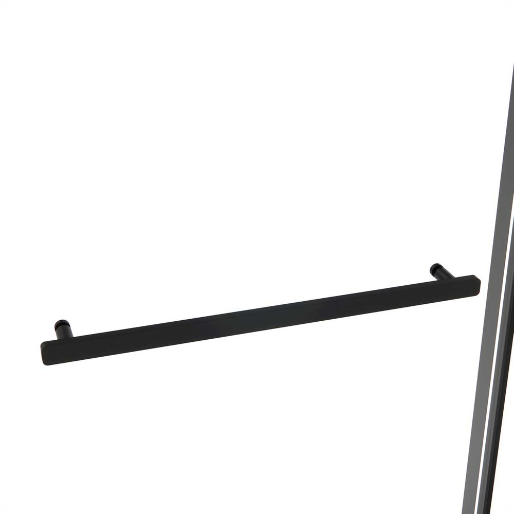 Душевой уголок Vincea Слим Софт (Slim Soft) VSR-1SS8015CLB, 1500*800, черный, стекло прозрачное