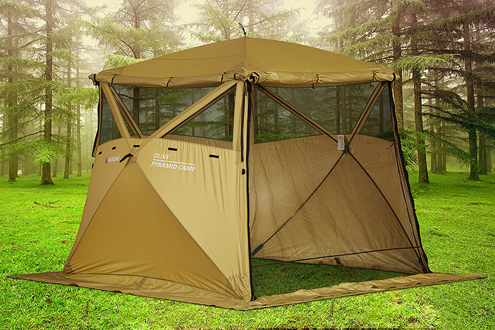 Кухня-шатер Higashi Pyramid Camp Olive