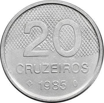 20 крузейро 1985 Бразилия