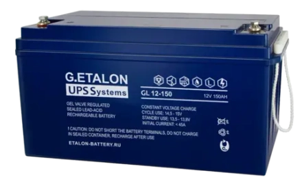 Аккумулятор G.ETALON GL 12-150 | 150 Ач | 12В GEL