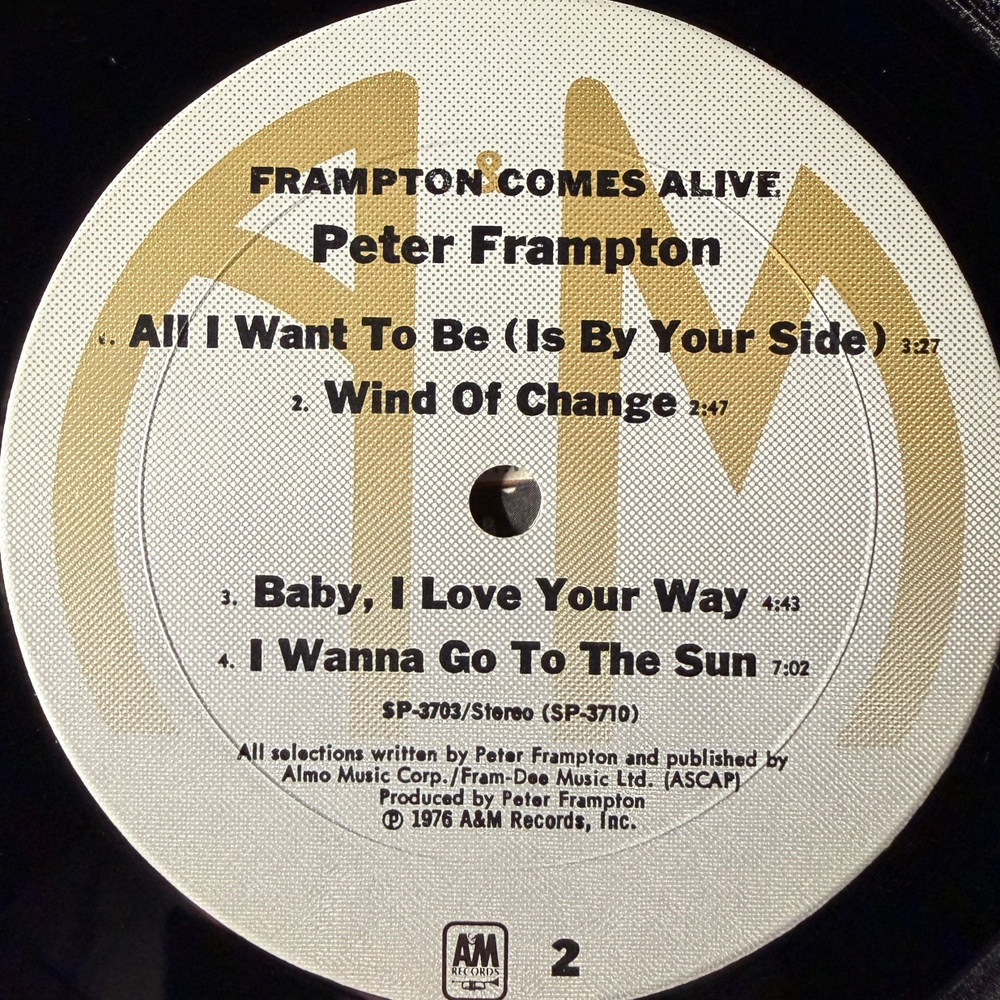 Peter Frampton ‎– Frampton Comes Alive! 2LP (США 1976г.)