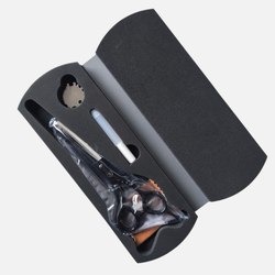 Филировочные парикмахерские ножницы 6" 40 зубьев Black Edition Melon