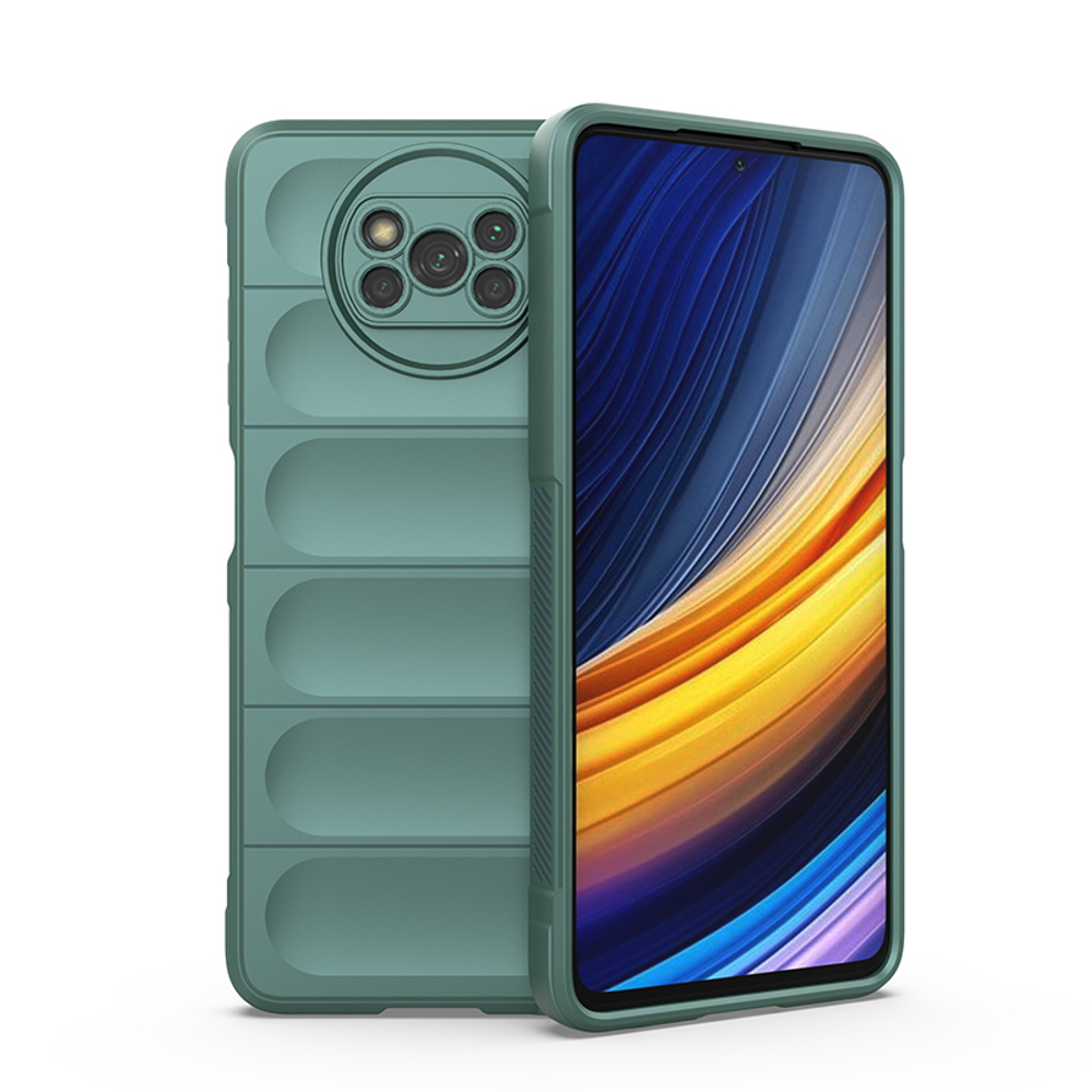 Противоударный чехол Flexible Case для Poco X3 Pro / X3 NFC