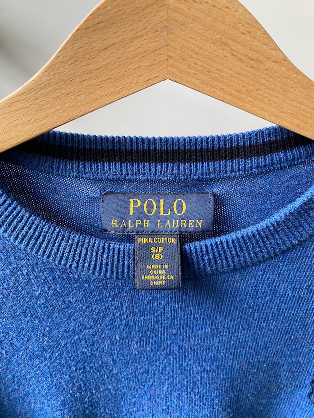 Хлопковый свитер Ralph Lauren, 128