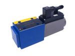 4WRPH10C1B50P–2X/G24Z4/M - Сервораспределитель Ду10 с обратной связью по положению золотника без усилителя, номинальный расход 50 л/мин, характеристика P - прогрессивная, схема C1
