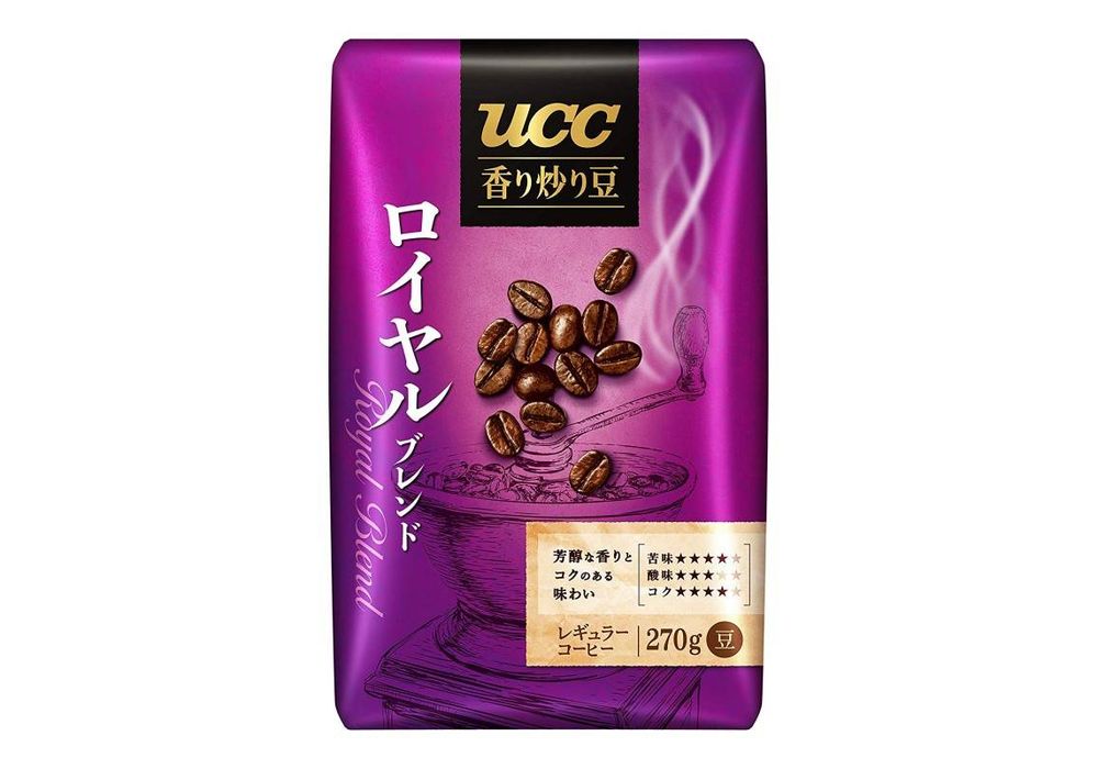 Кофе в зернах UCC Kaori Irim Royal Blend, 270 г
