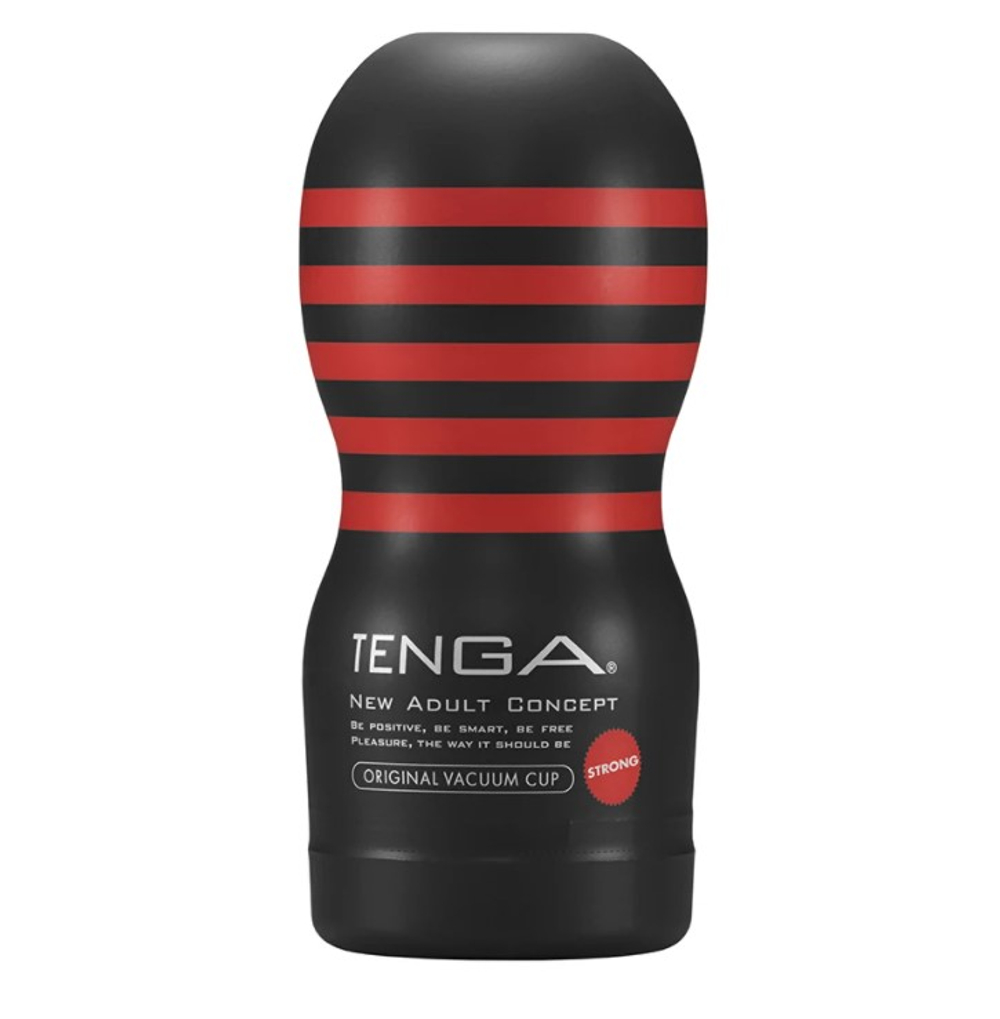 Мастурбатор Tenga Original Vaccum Cup Hard Глубокий Ротик черный