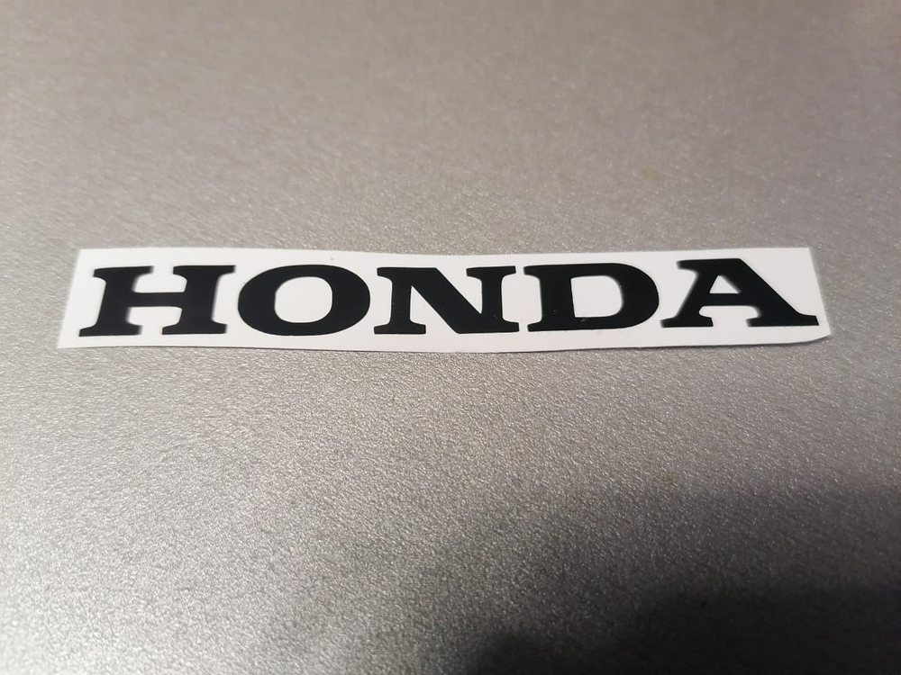 Наклейка Honda 10x1 черн