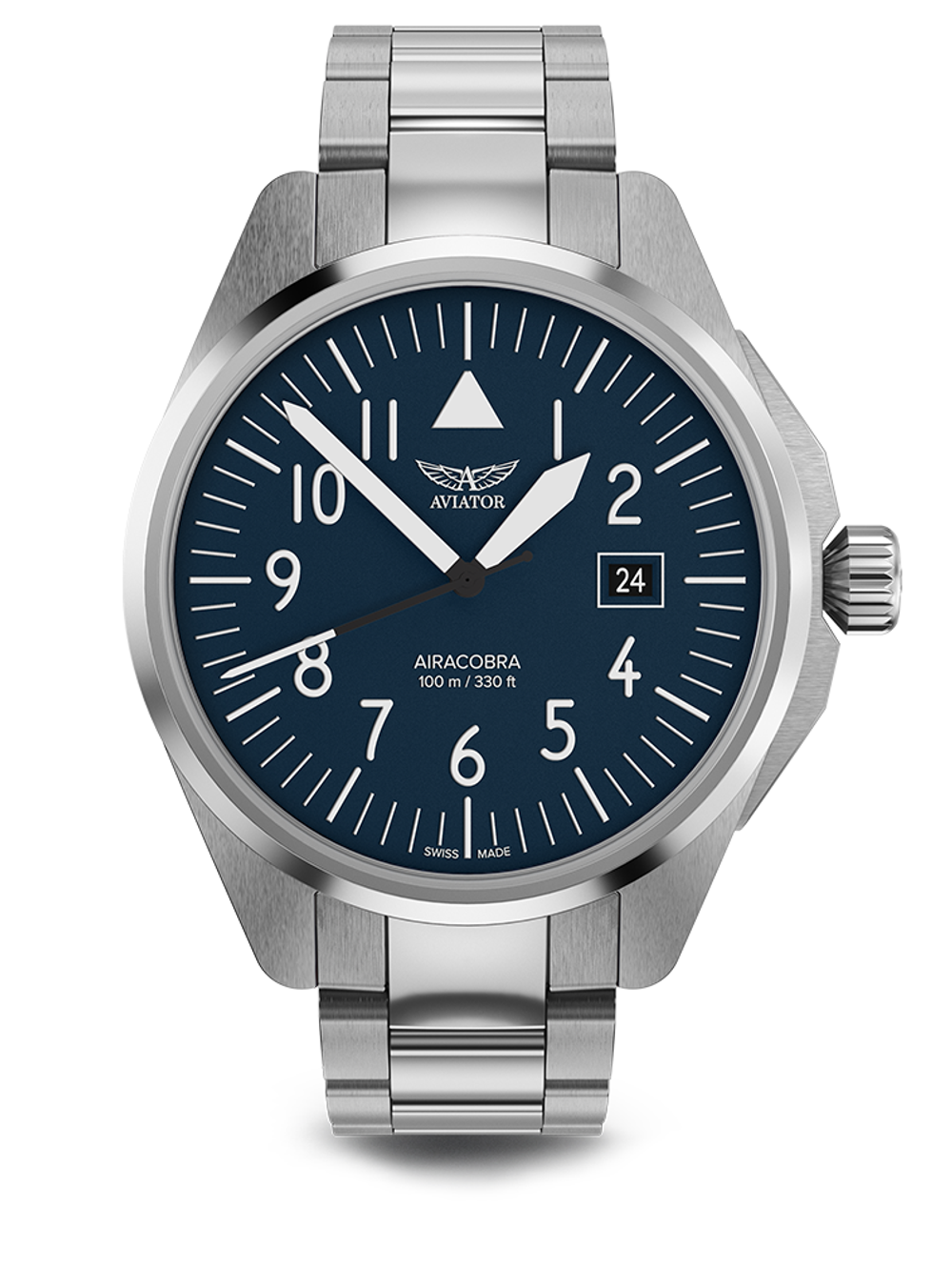 Чаcы кварцевые AVIATOR AIRACOBRA TYPE A V.1.38.0.317.5 мужские
