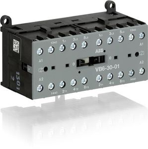 Компактный реверсивный контактор SSTGJL1211901R8010 ABB VB6-30-01 3P. AC3. 1НЗ. кат. 240В 50/450Гц