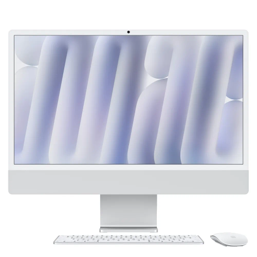 Моноблок Apple iMac 4.5K 24" (M4, 8 CPU/8 GPU, 2024) 24/1TB, Silver (Серебристый) Z1E2000KE