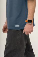 Футболка KUL'TURA OverSize "Basic" Синий