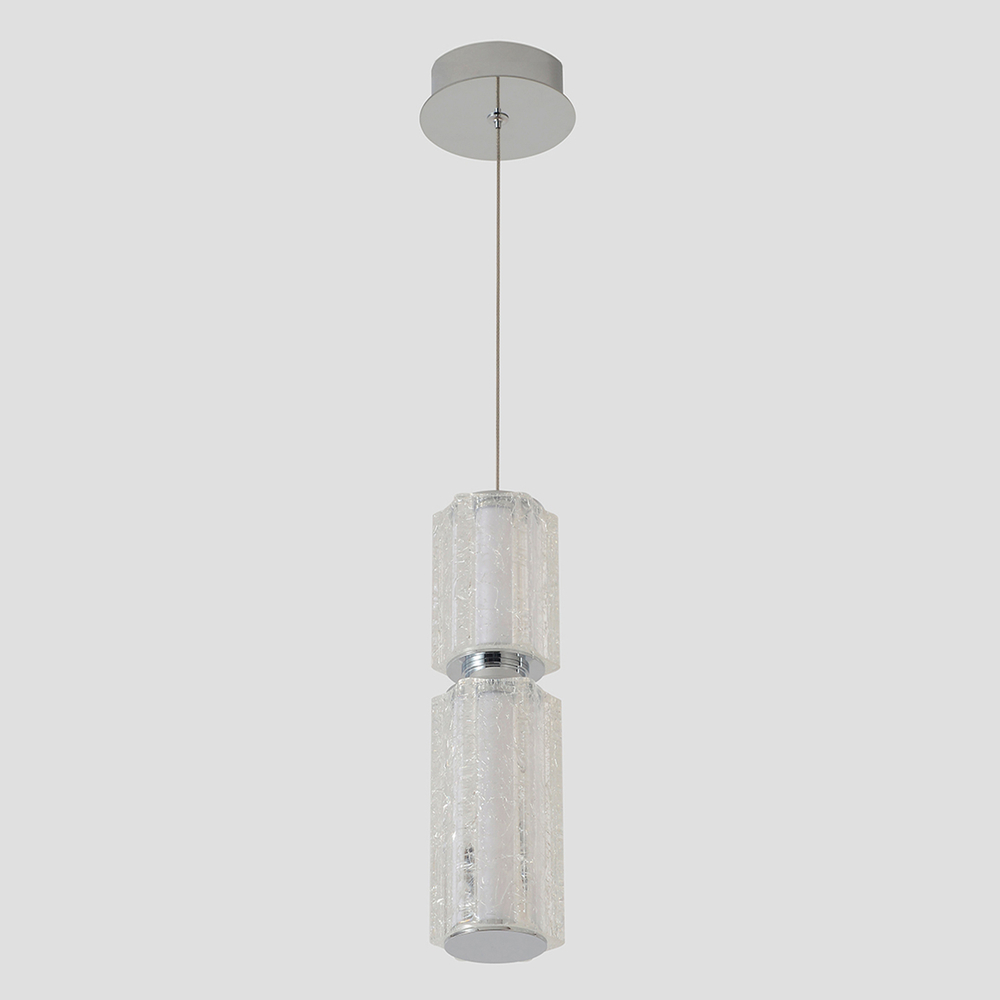 Подвесной светодиодный светильник Crystal Lux ANTIQUE SP23W LED CHROME