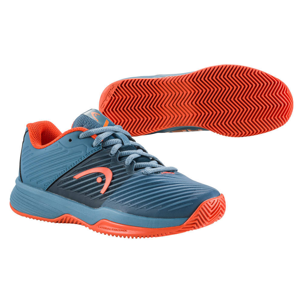 детские Кроссовки теннисные Head Revolt Pro 4.0 Clay Junior - bluestone/orange