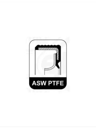 Сальник 140x120x13 AW/BS PTFE с пылезащитным краем OE 51.01501.6012