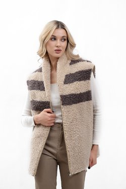 Жилет женский из овчины