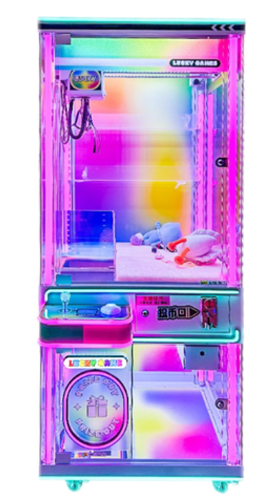 Автомат с игрушками THE NEW TRANSPARENT DOLL MACHINE