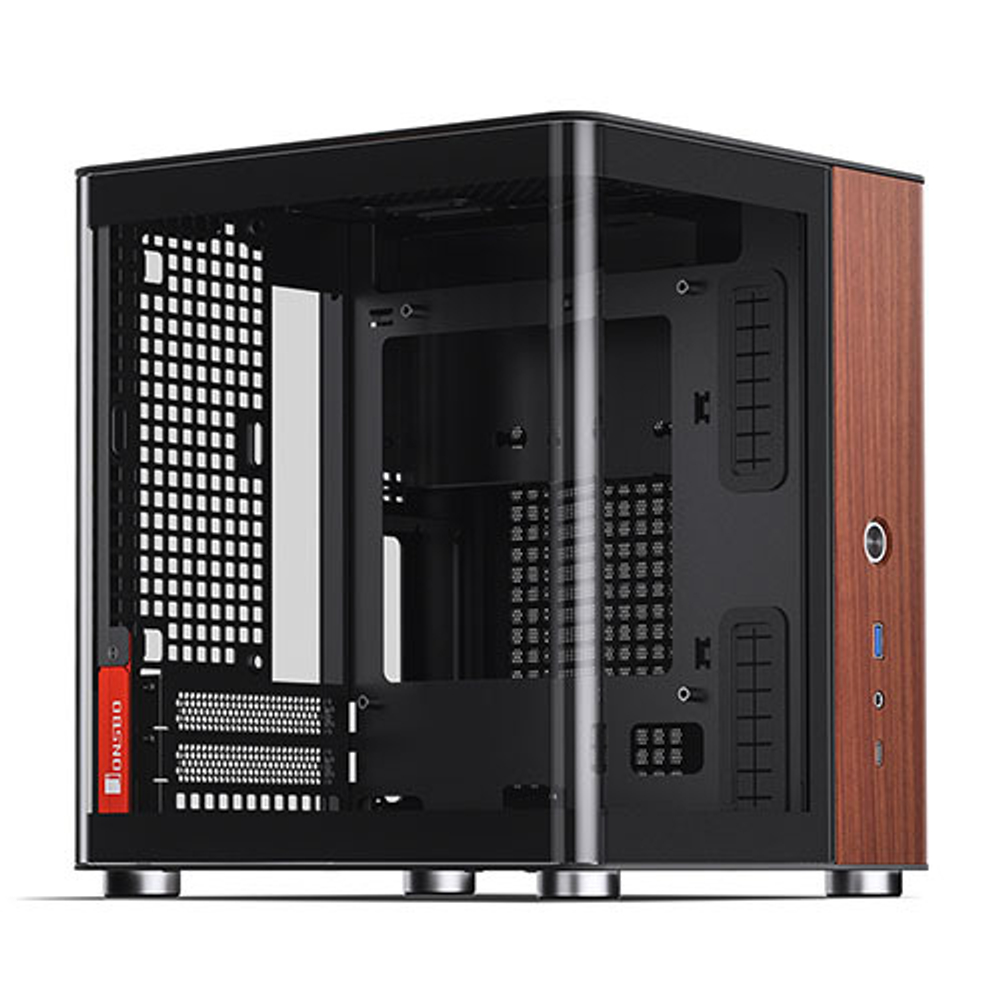 Корпус JONSBO TK-0, mini-ITX, micro-ATX, черный (без БП)