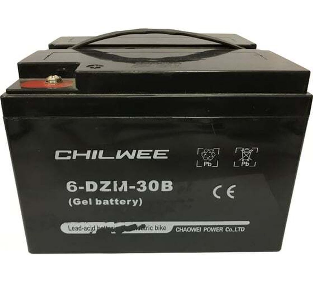 Тяговый аккумулятор CHILWEE 6-DZM-30B (34Ач/12В) GEL