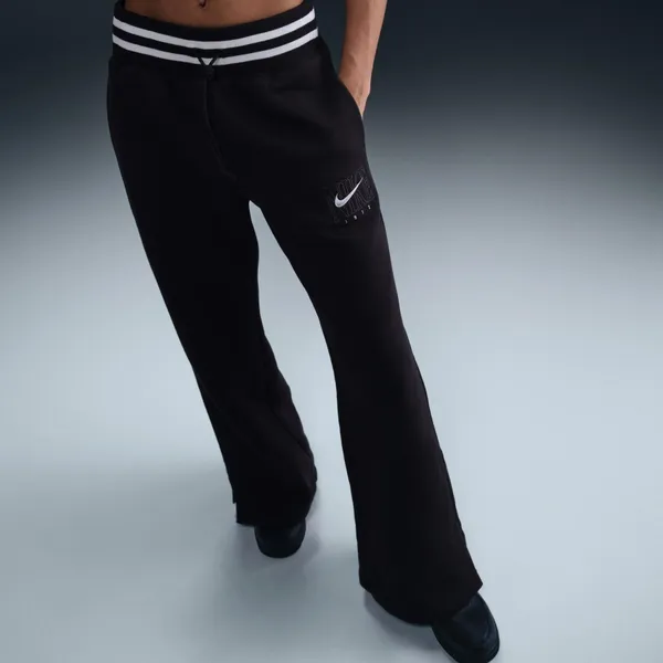 Брюки спортивные женские NIKE W NSW PHNX FLC HR GX WIDE PNT