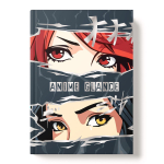Книжка записная А6+ 96л клетка "Аниме глаза" (Академия Групп)