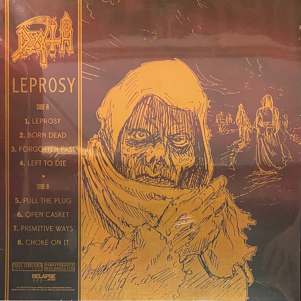 Виниловая пластинка Death – Leprosy LP Colored