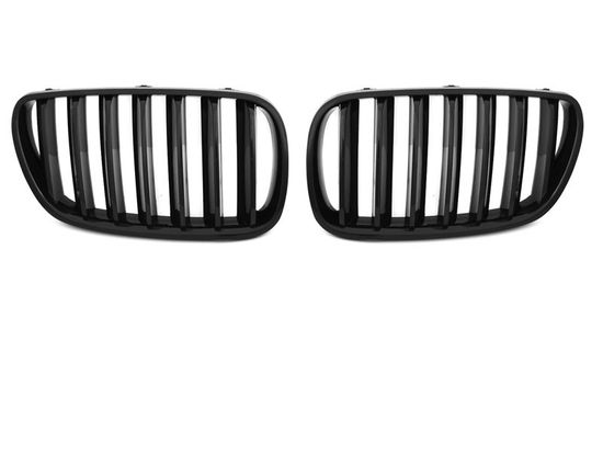 Решетки радиатора для BMW X3 E83 (06-10) Glossy Black