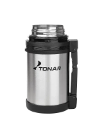 Термос (HS.TM-010) 1000ML (пласт.чашка, скл.ручка, ремень)