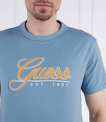 Футболка SS CN GUESS 3D EMBRO GUESS - голубой(M3GI25 K8FQ4)